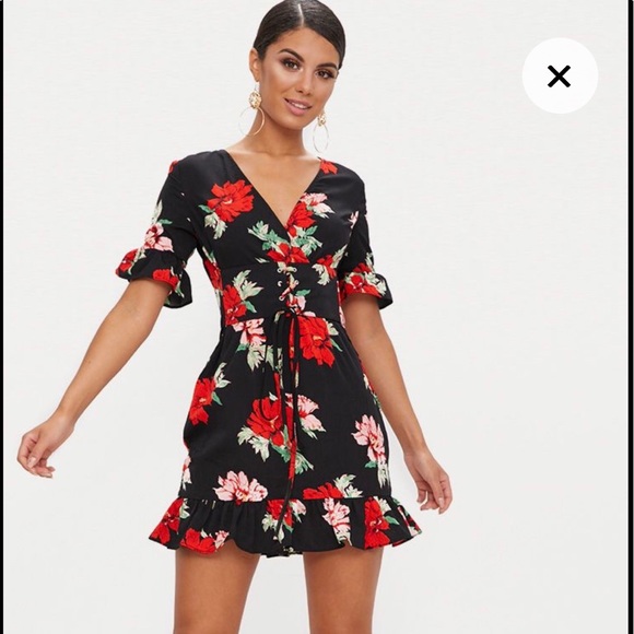 corset floral dress